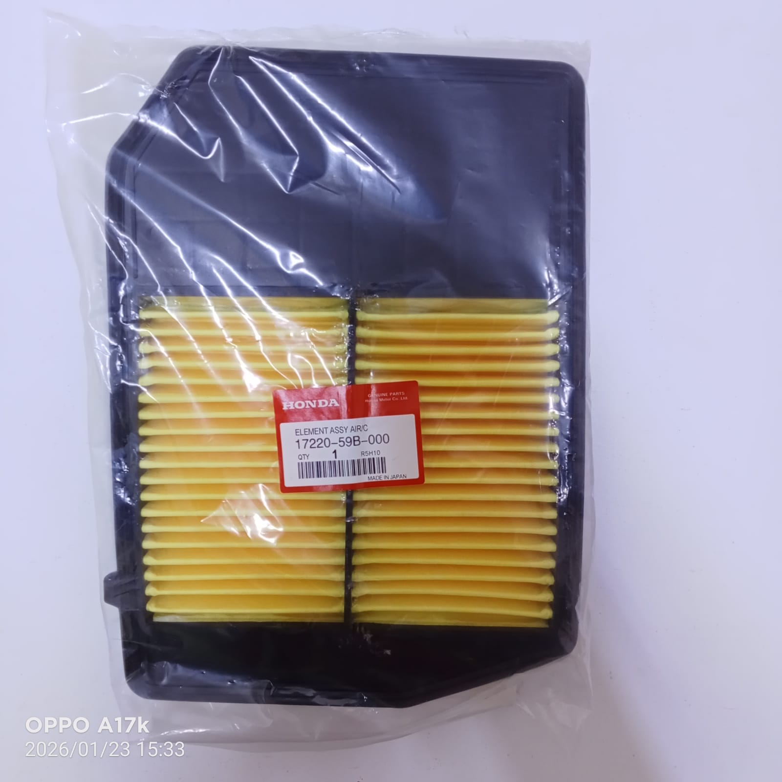 honda stepwgn/ stepwgn spada air filter