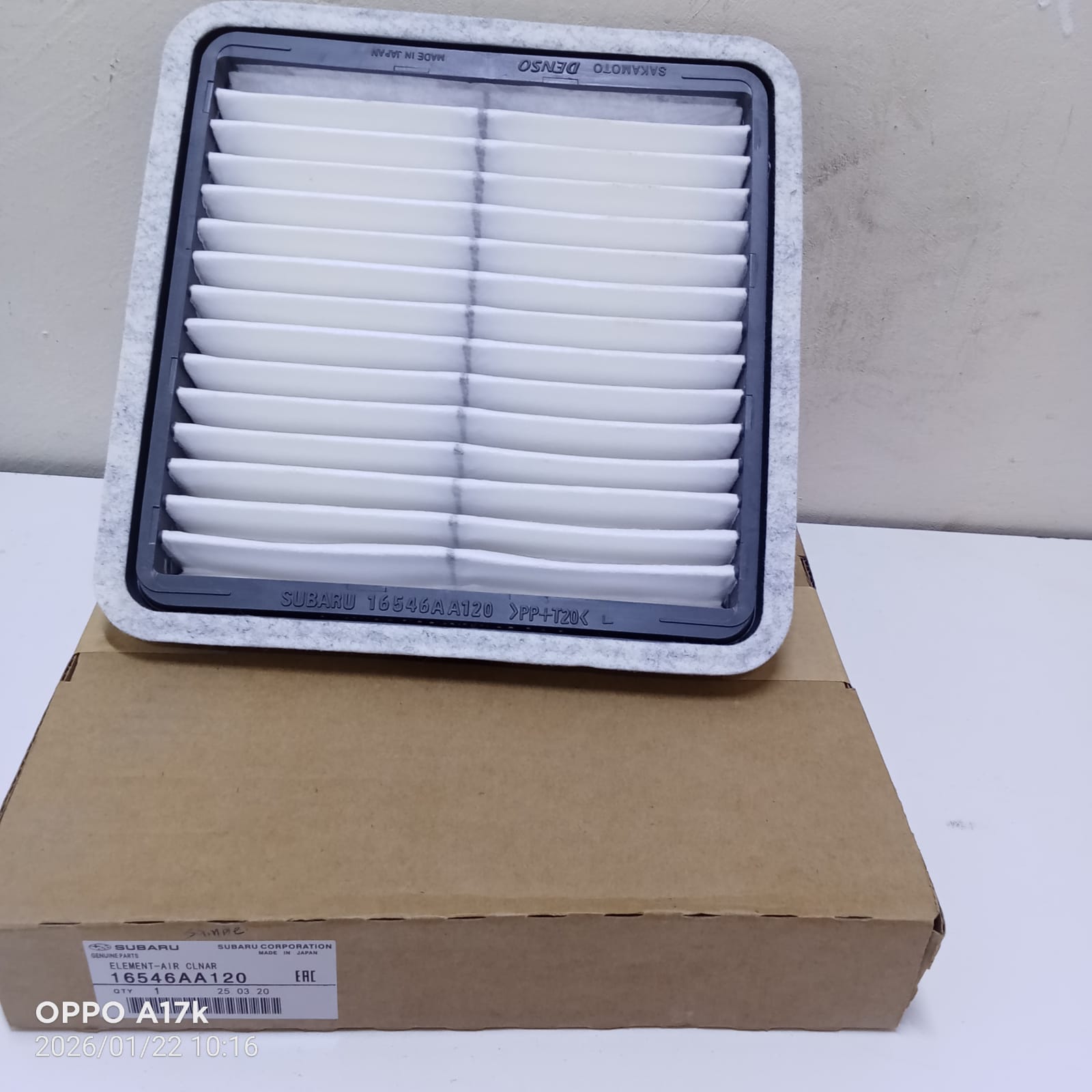 subaru forester / impreza/legacy/exiga/outback air filter